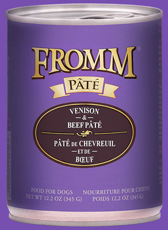 Fromm Venison & Beef Pâté | Canned Dog Food