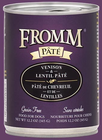 Fromm Venison & Lentil Pâté | Canned Dog Food